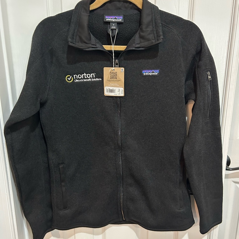 NWT Patagonia Better Sweater Fleece Full Zip Women’s Medium Jacket w logo - Picture 2 of 5